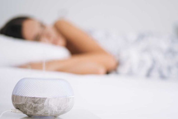 Slapen met aroma diffuser